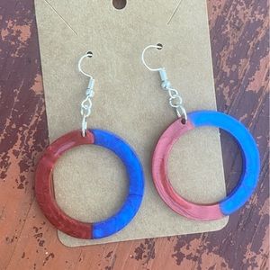 Resin earrings
